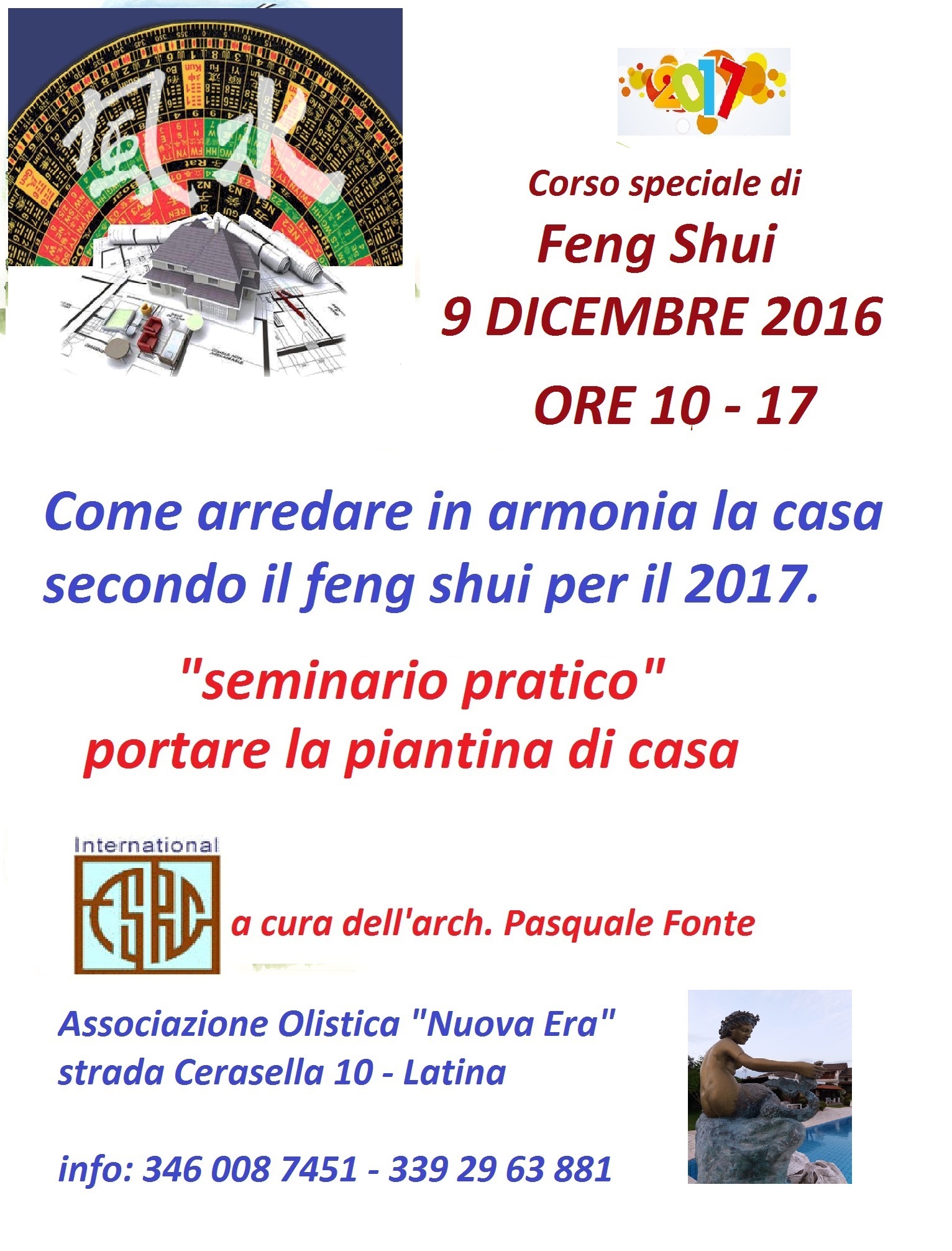 Corso speciale a Latina il 9 dicembre 2016